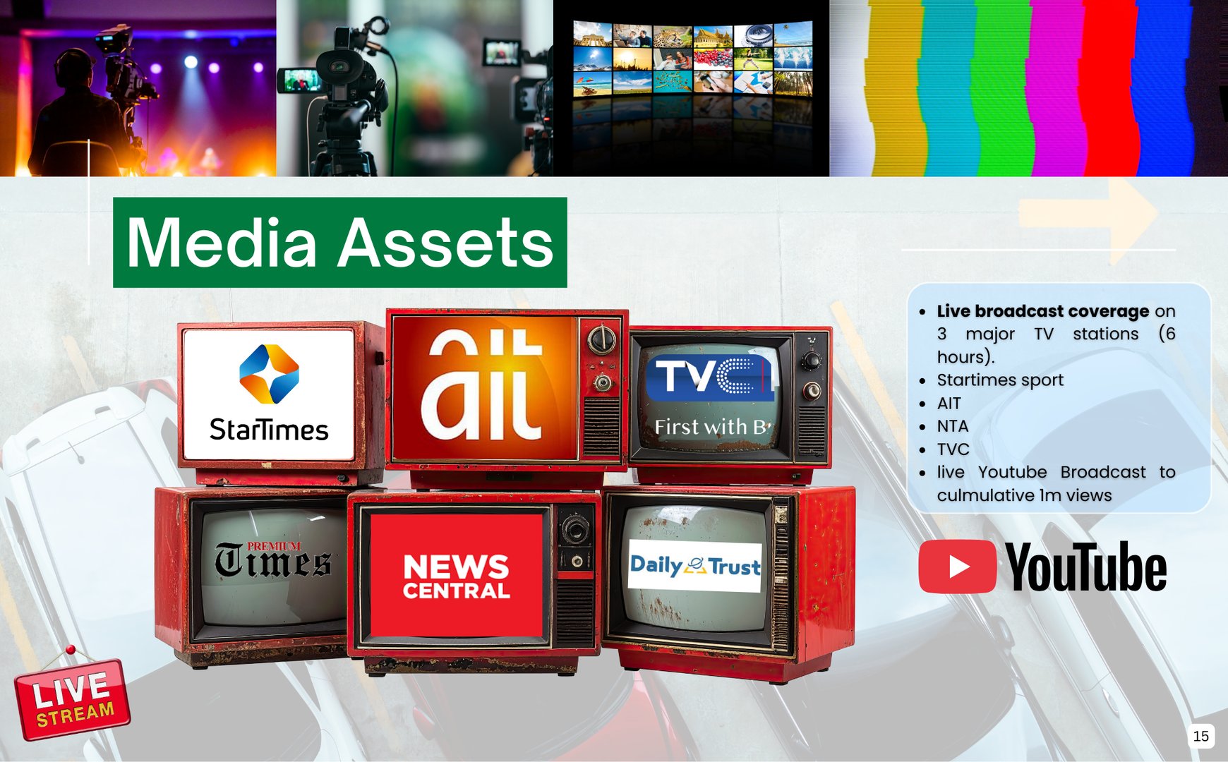 CarFest TV show production