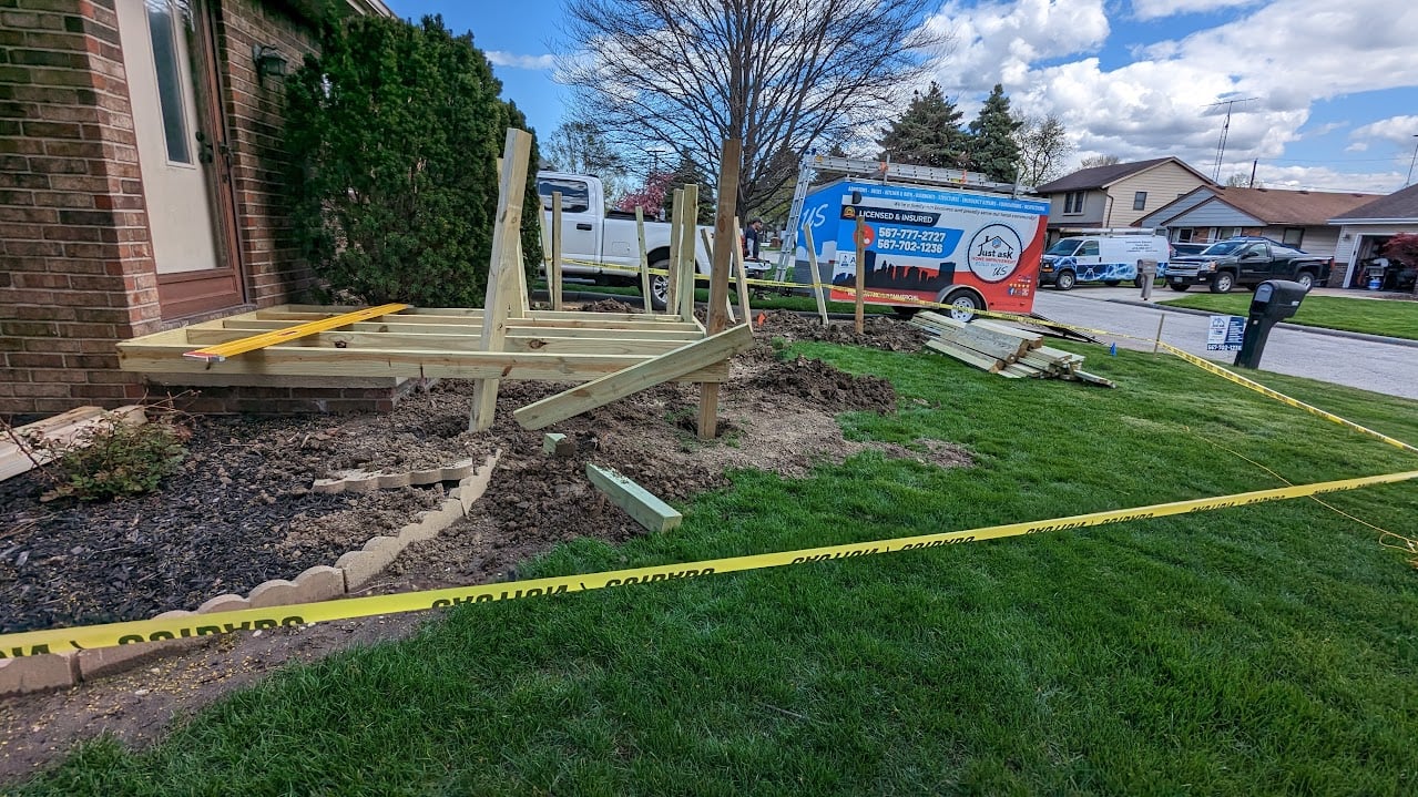 Bathroom remodel with new shower by Just Ask Home Improvement