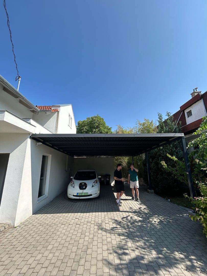 Autóbeálló referencia projekt