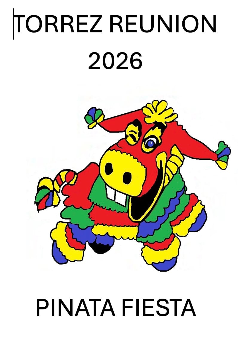 Martin piñata mascot reunion shirt design featuring colorful piñata graphics