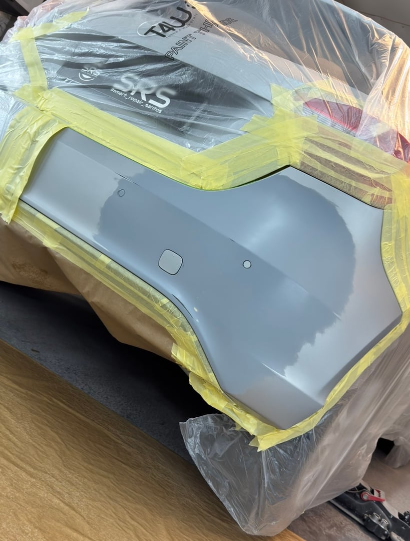 Kunststoffstoßstangen Reparatur Nachher