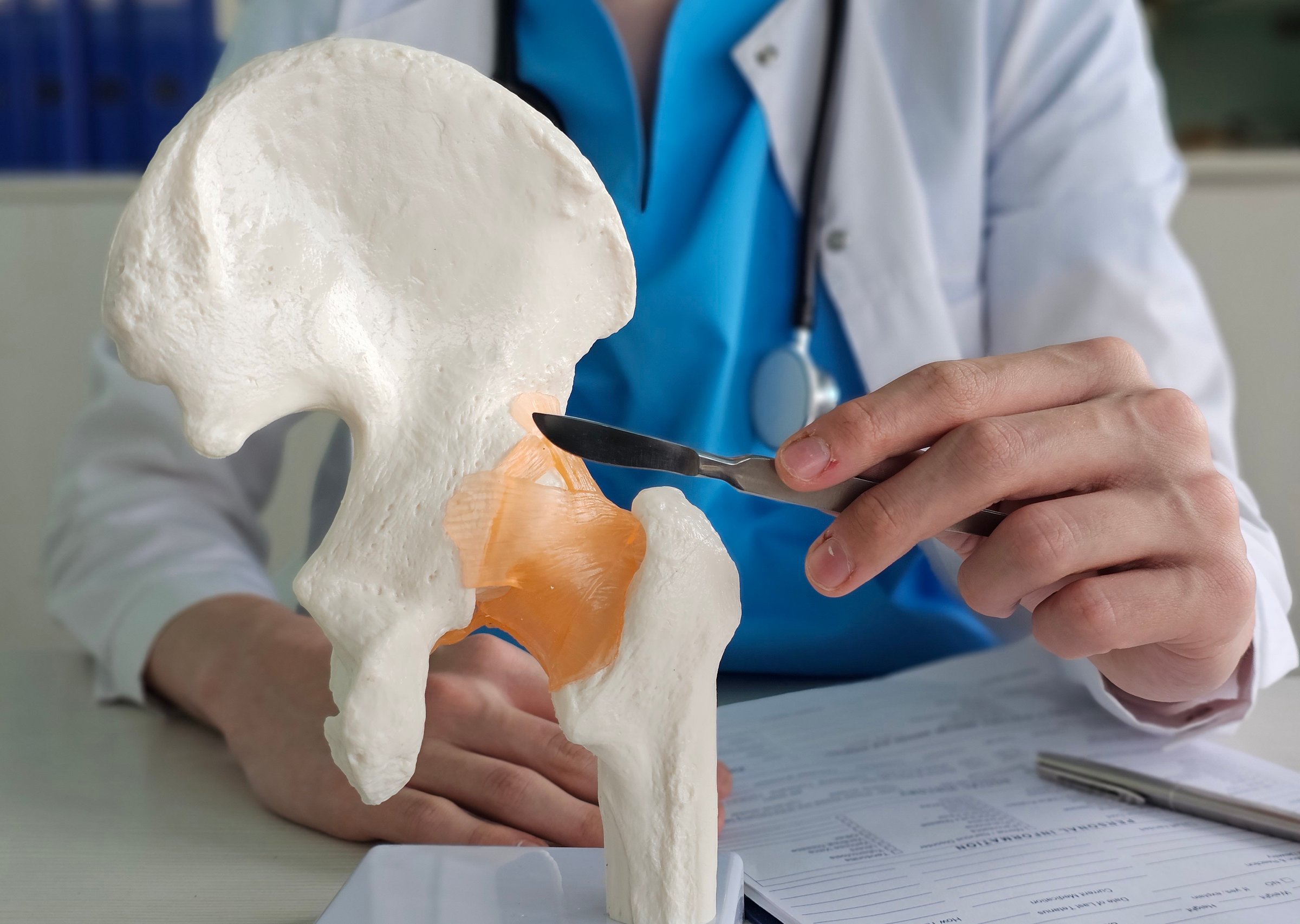 Hip arthroscopy surgery procedure