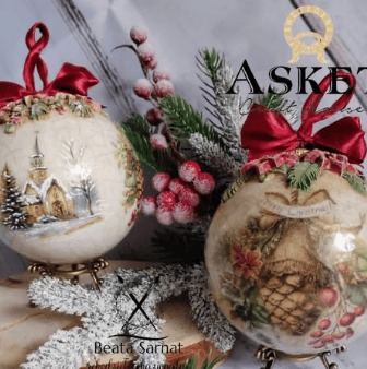 Bombka plastikowa 10 cm