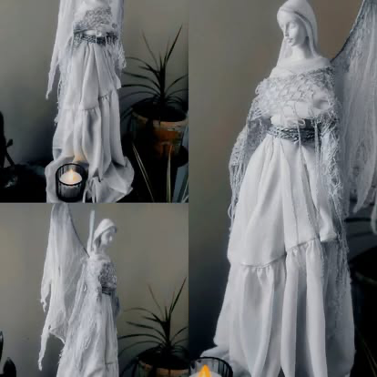 Ręcznie robiony anioł