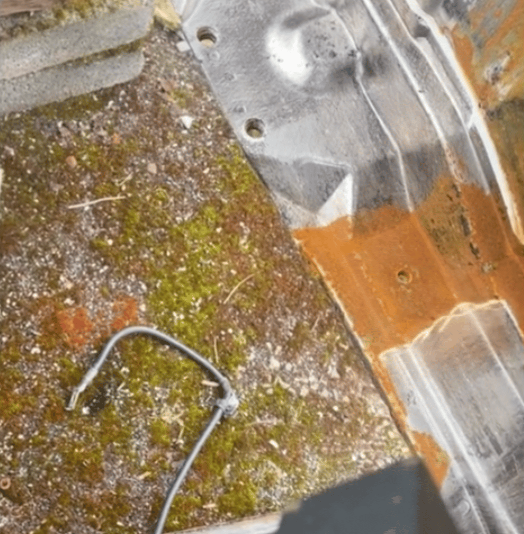 Laser rust cleaning process