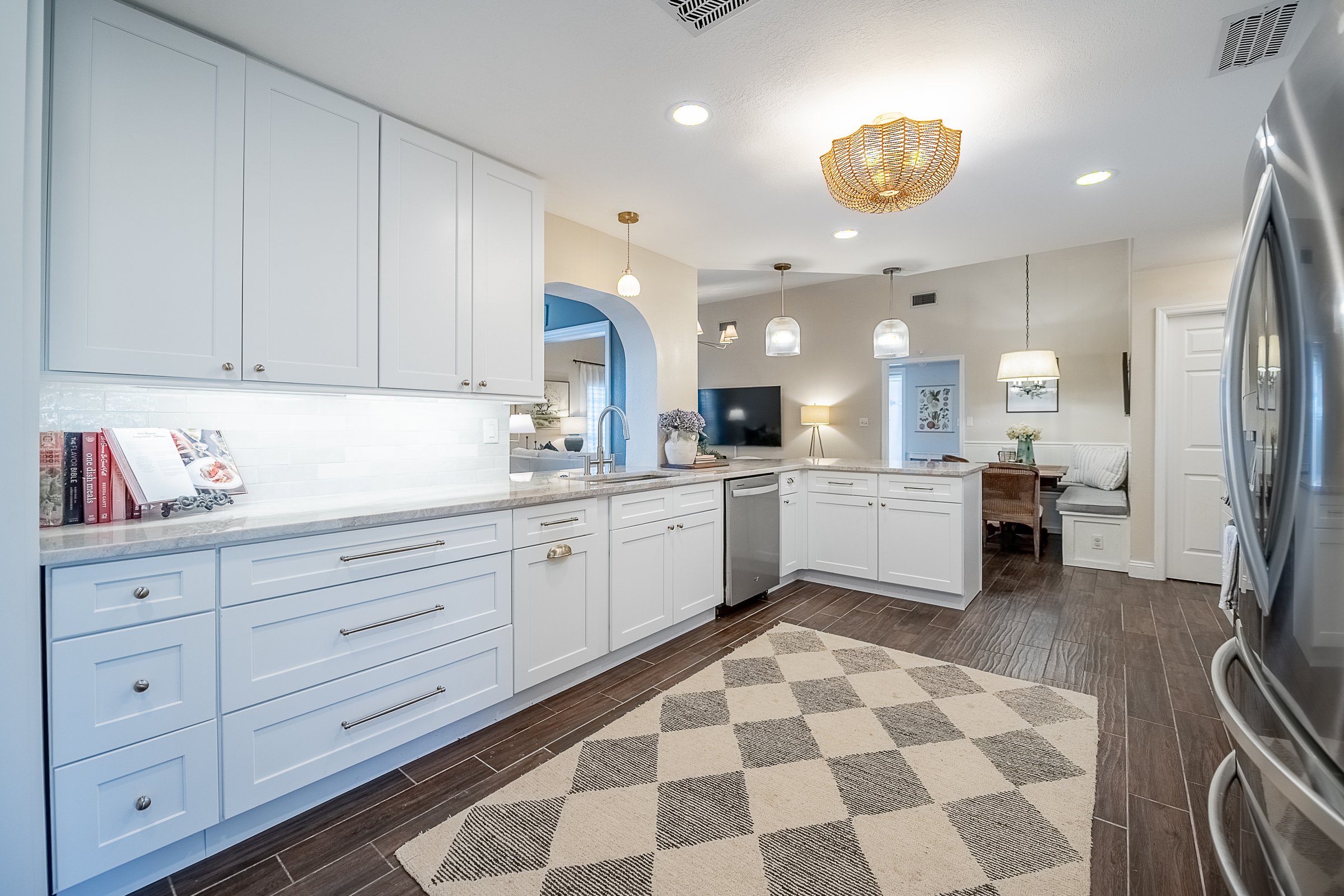 Modern kitchen remodel - view 2