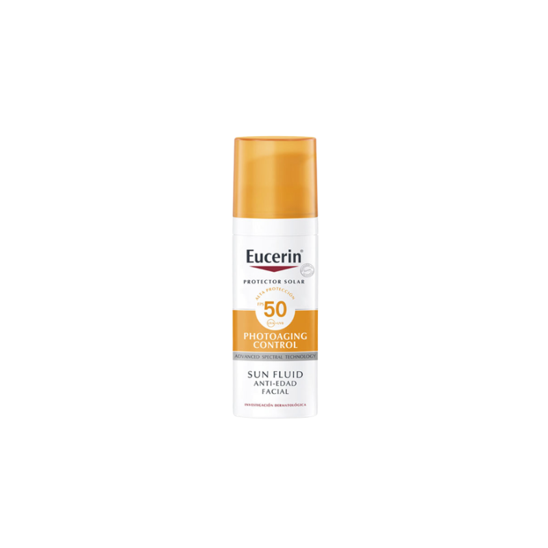 EUCERIN PHOTOAGING CONTROL SIN COLOR SUN FLUID ANTIEDAD 50SPF