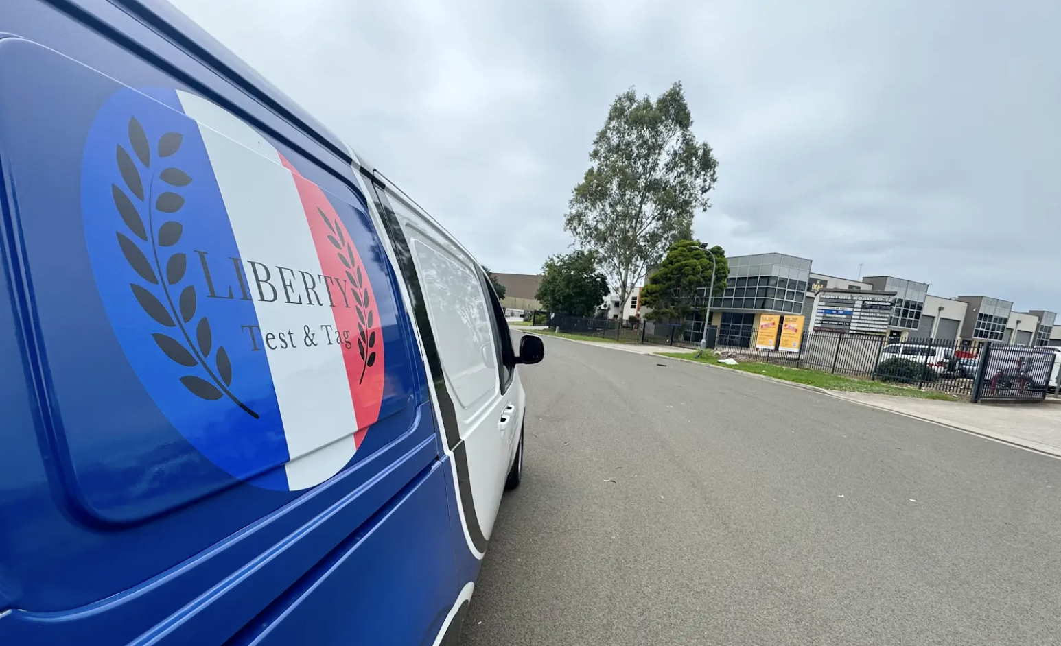 Liberty Test & Tag service van and equipment for Minto NSW electrical compliance services