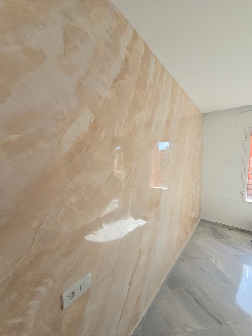 Venetian plaster project