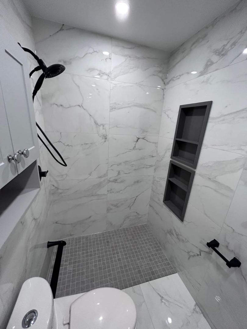 Tile Work & Luxury Showers project