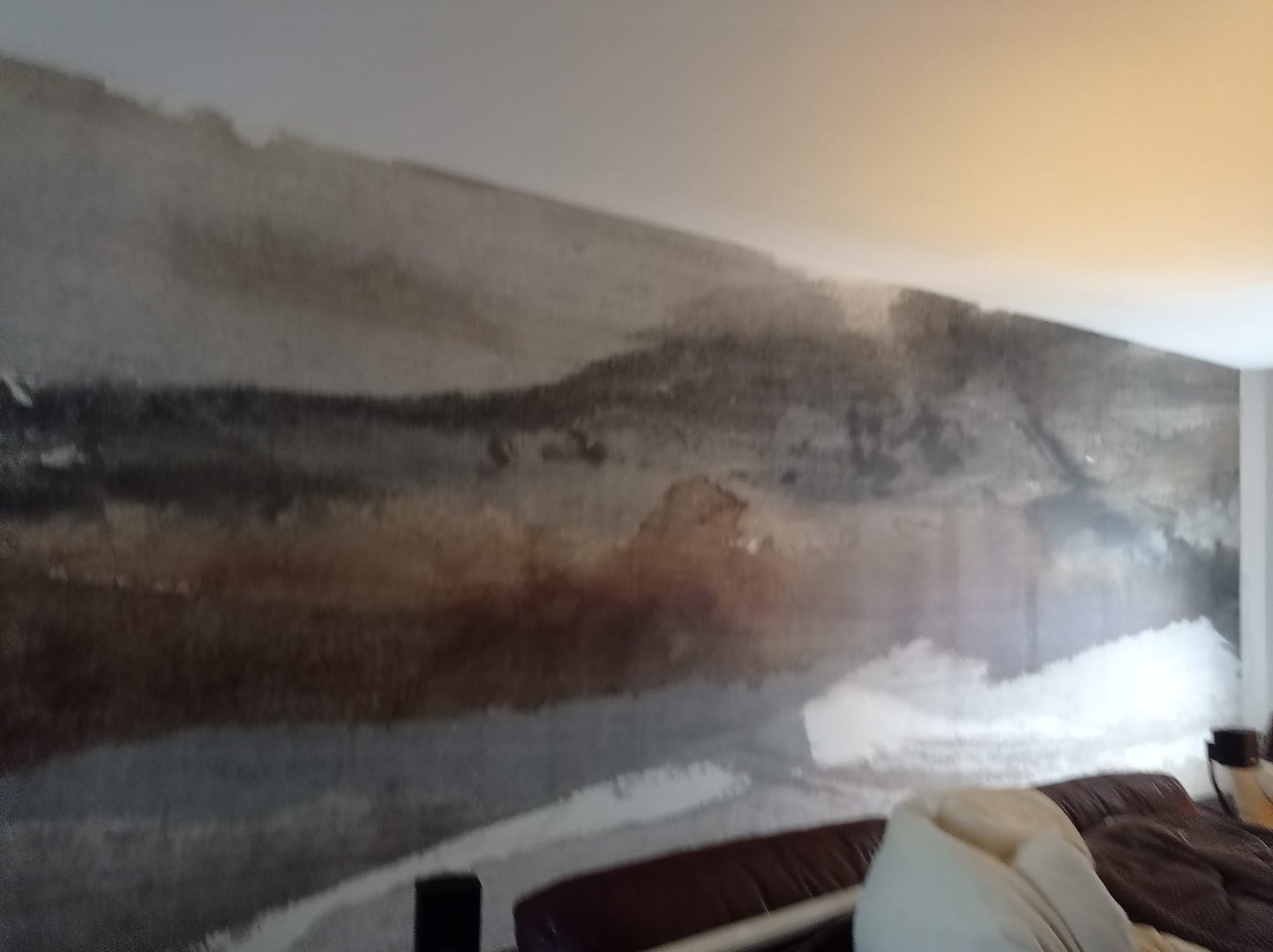 Professional painting and decorating work