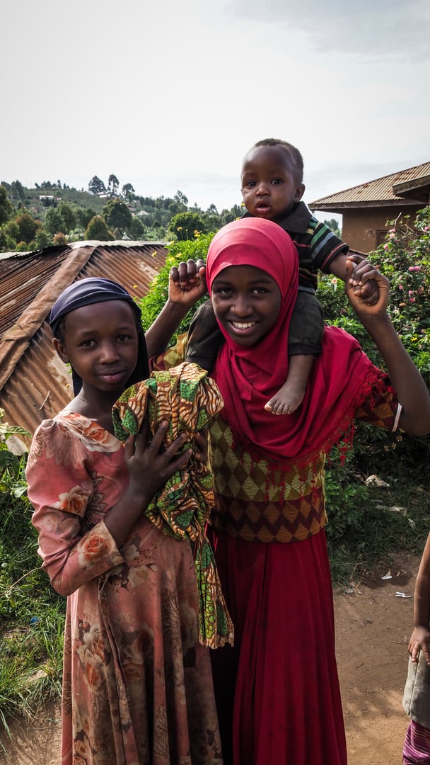 Lushoto, Tanzania, January 2025: Local people in the village in Usambara Mountains