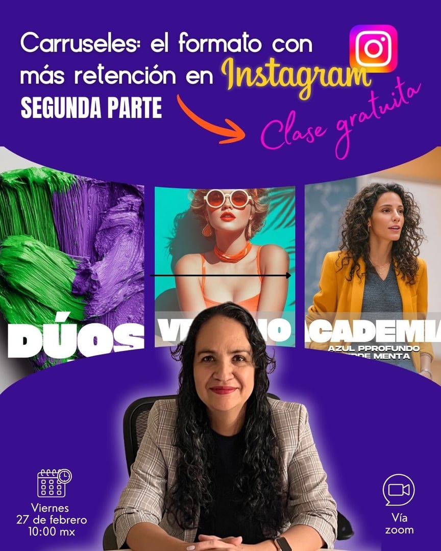 Aprende a crear carruseles en Instagram - Masterclass de Tecnologías Conscientes