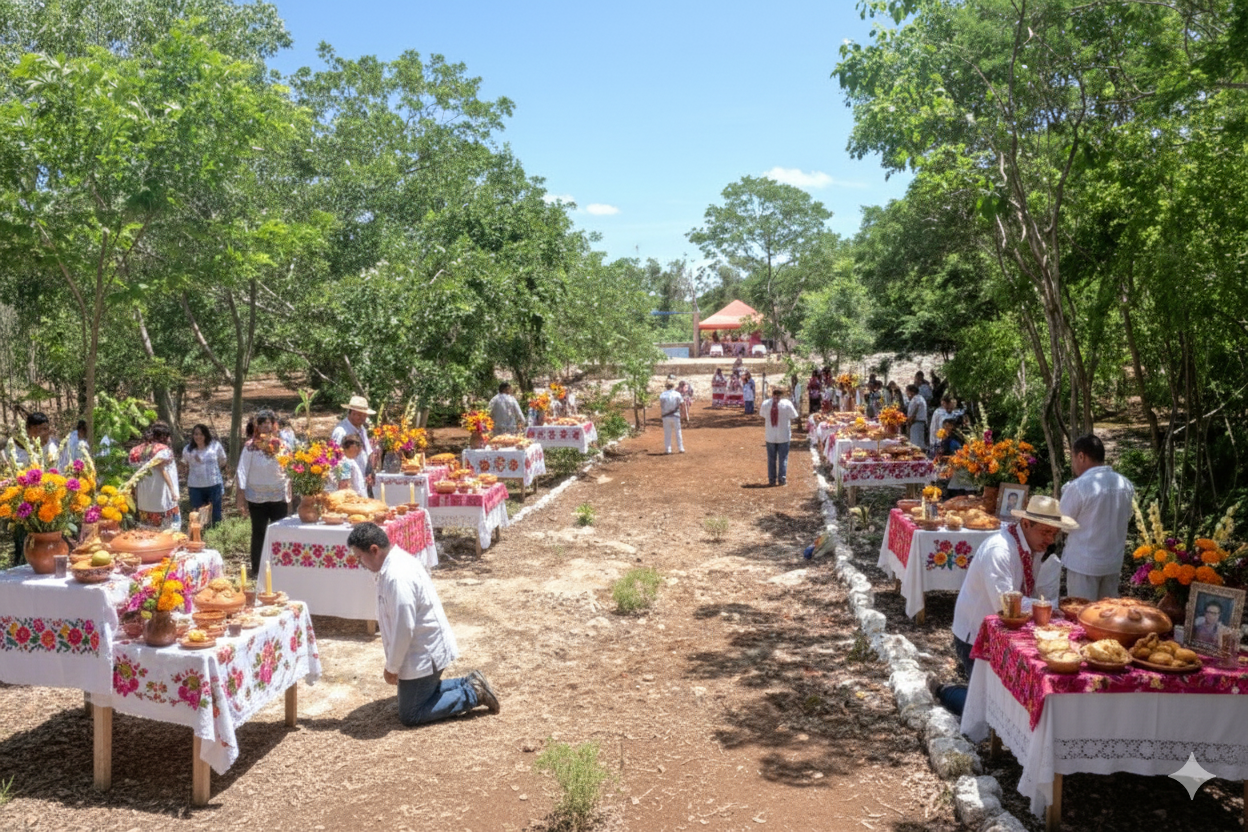 Concurso de altares tradicionales del Día de Muertos