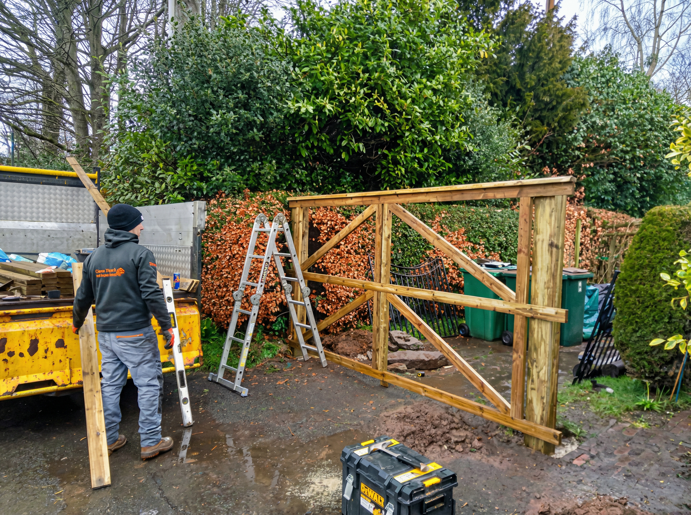 Example of TMS tree and property maintenance work