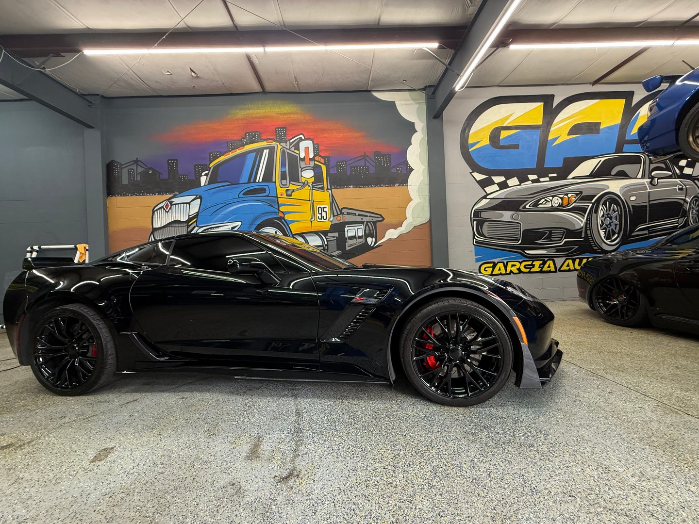 Dip Solution detailing work - paint correction results