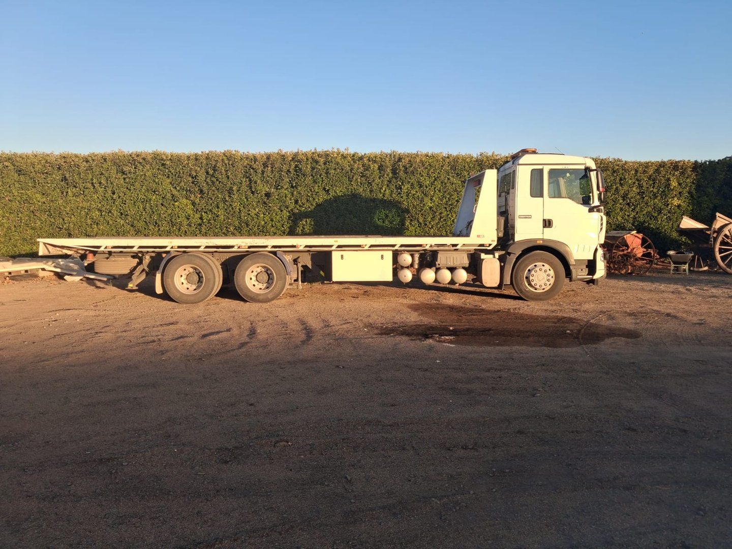 DMP Tilt Tray Services truck