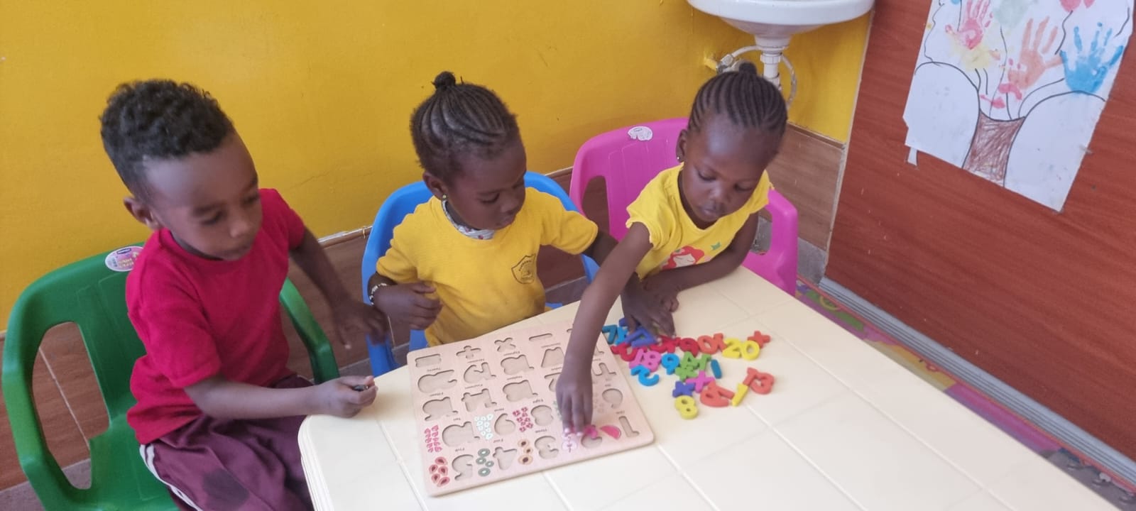 Pre-Primary students at Kindernest Academy