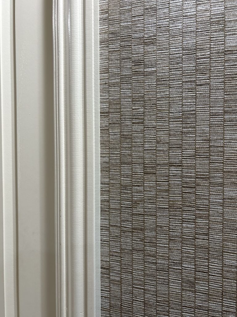 Wallpaper installation project