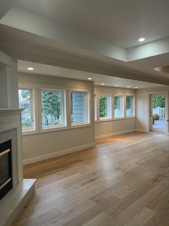After - Laundry room after painting