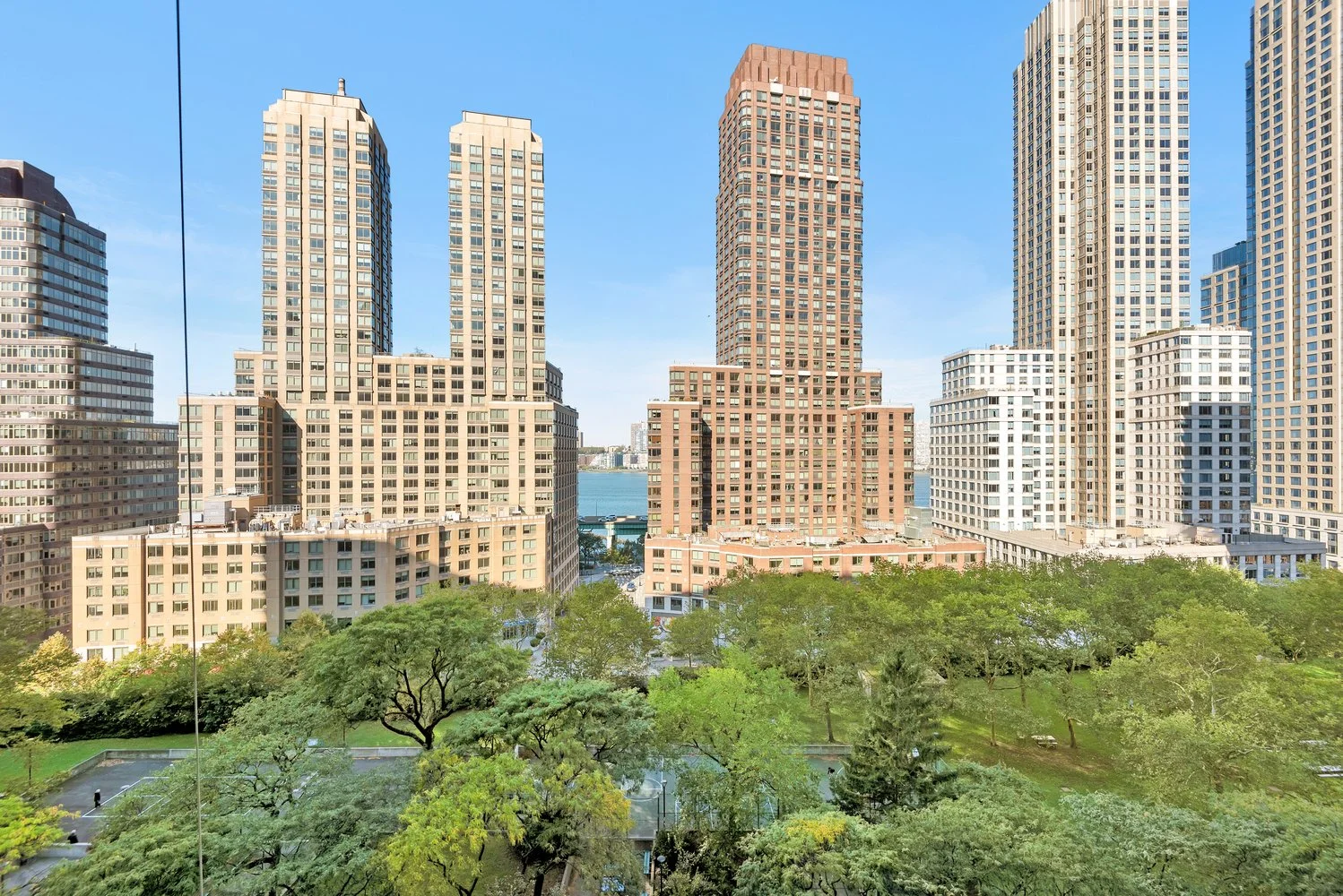 NYC Manhattan skyline cityscape view