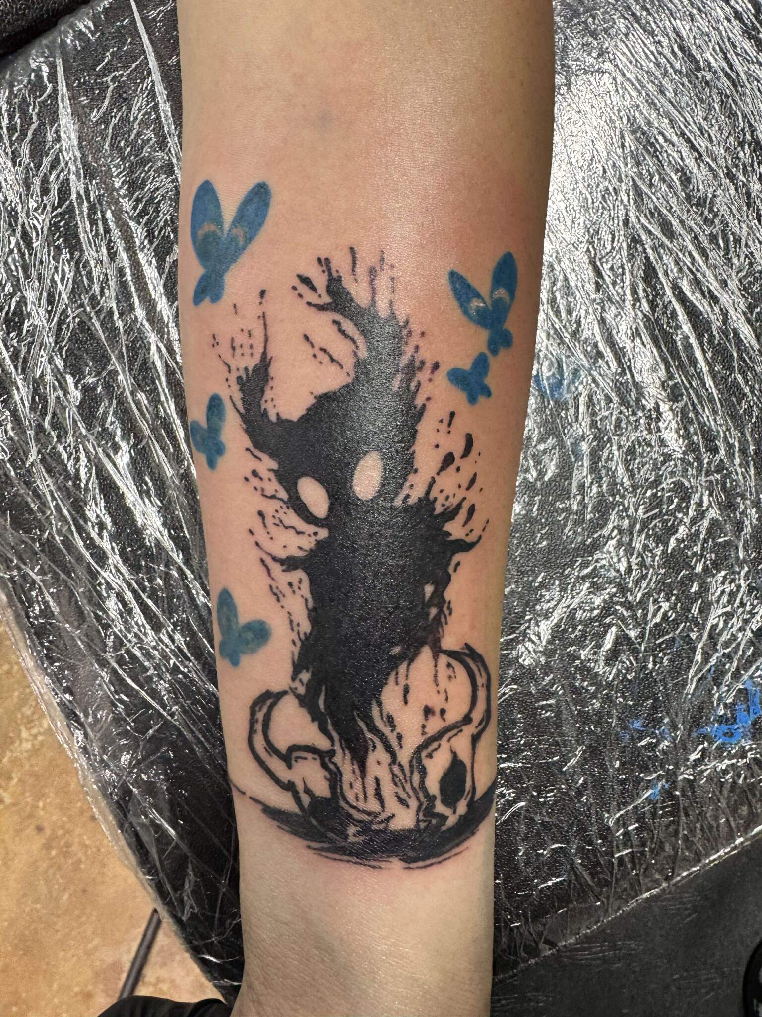 Black and grey realism tattoo