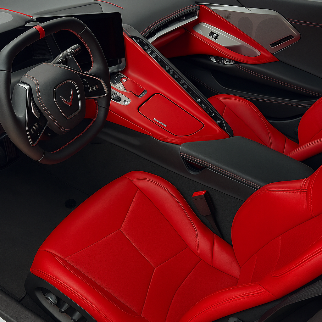 Corvette C8 Stingray mid-engine sports car