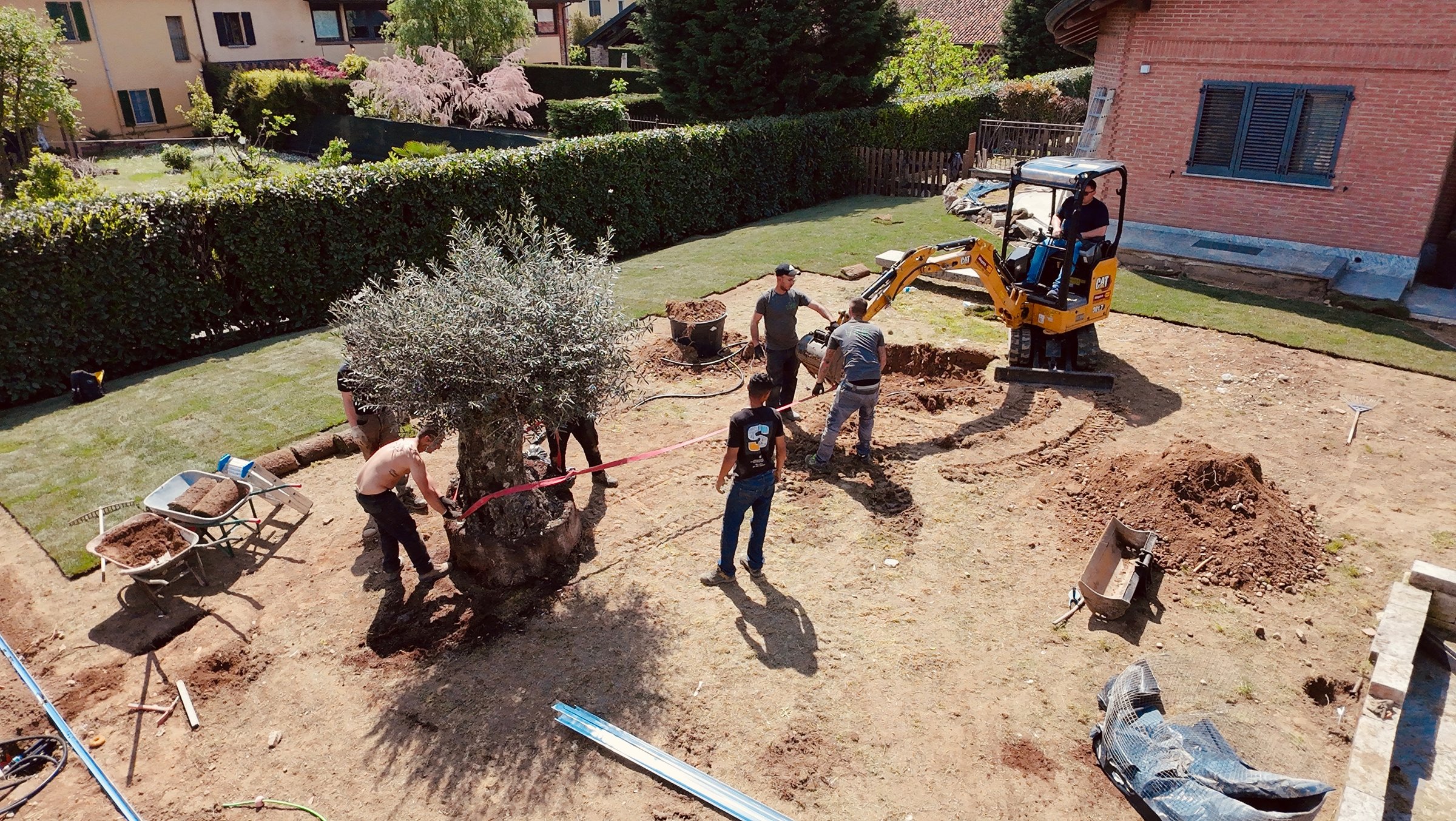 Progetto di giardinaggio V&M Group - Creazione spazi verdi