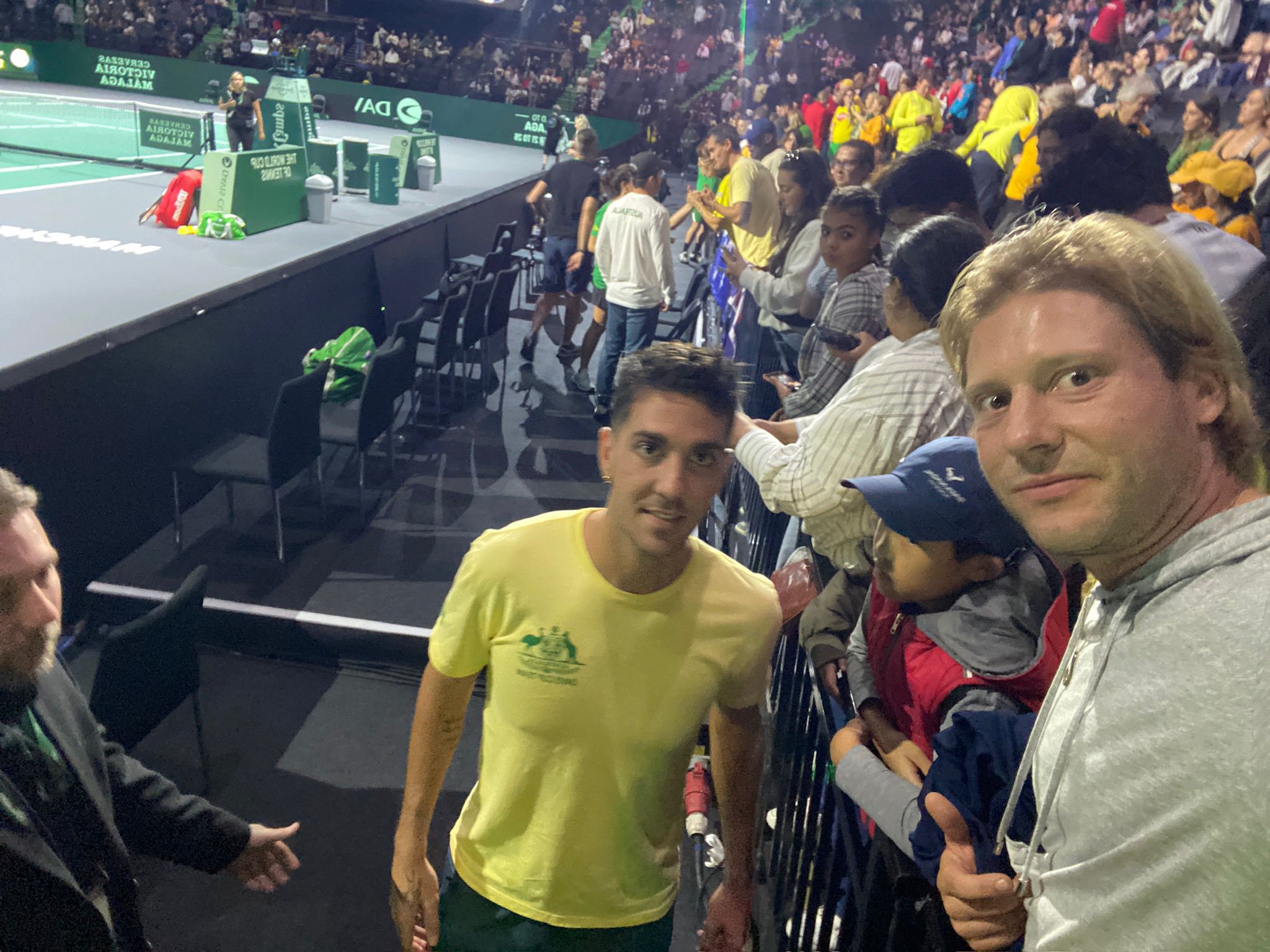 Davis Cup Finals atmosphere