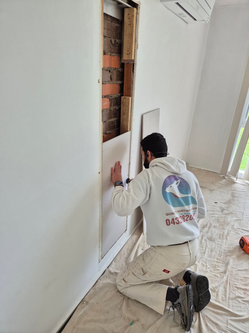 Professional building repair and maintenance work