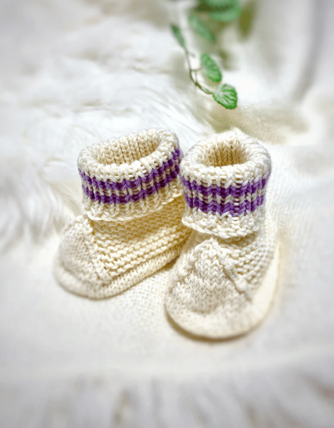 Skarpetki buciki niemowlęce