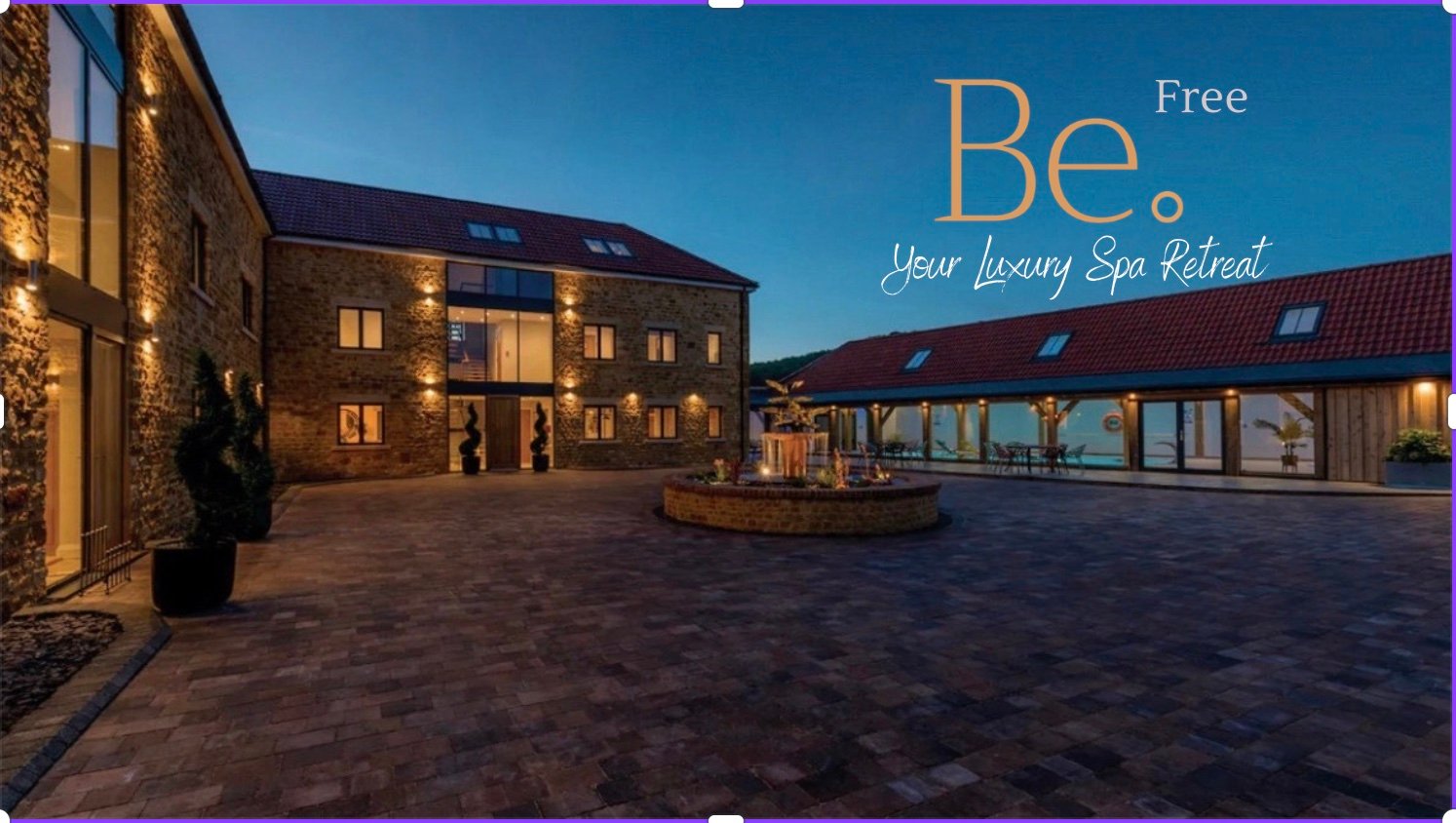 Be Free Retreats - Luxury spa retreat atmosphere