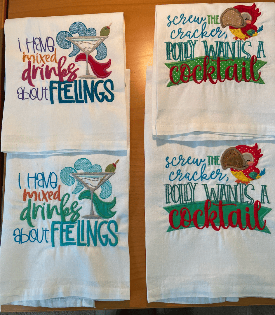 C2 Creations custom embroidery