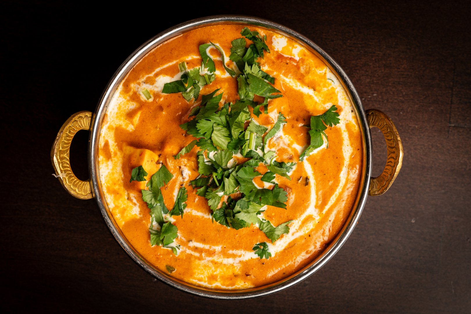Indian cheese with butter sauce