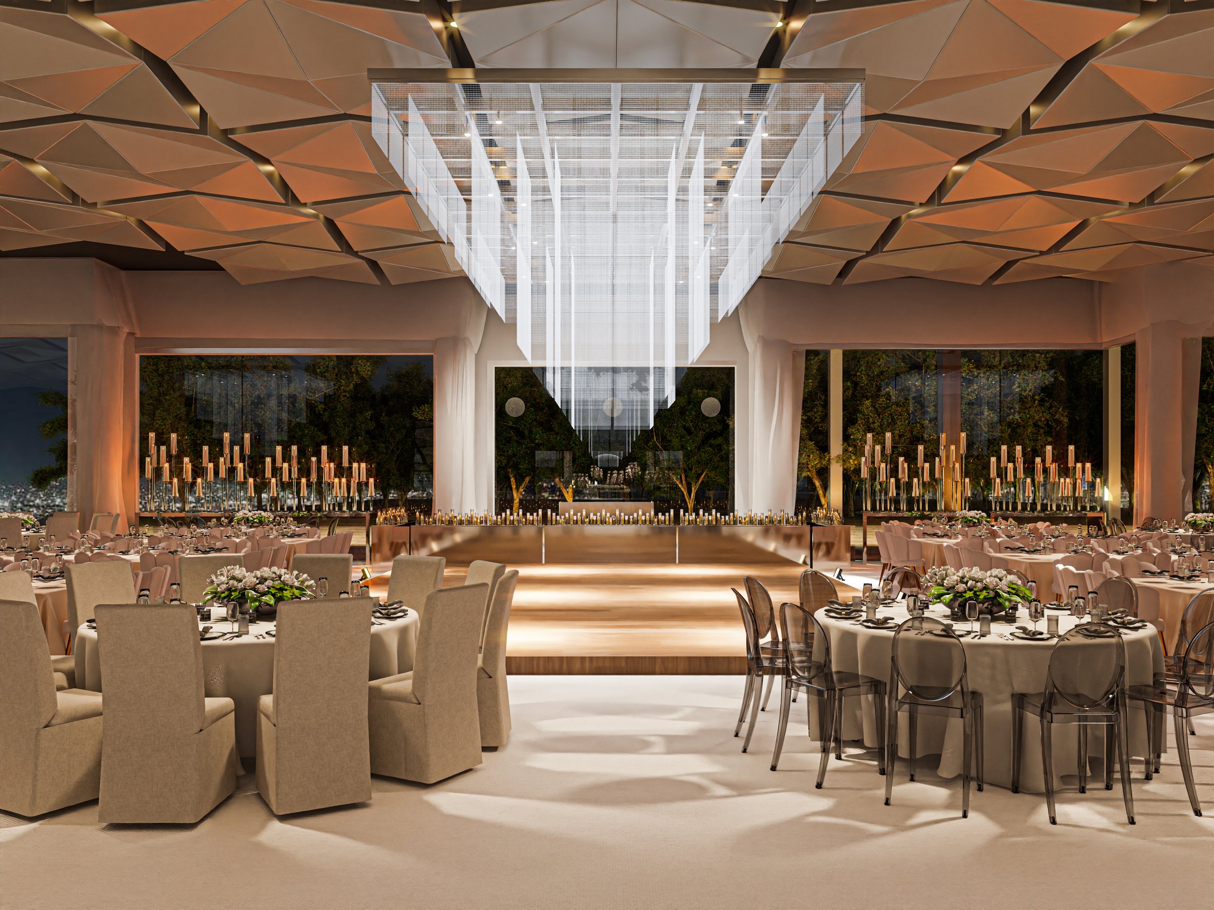 Vista del proyecto Eventos