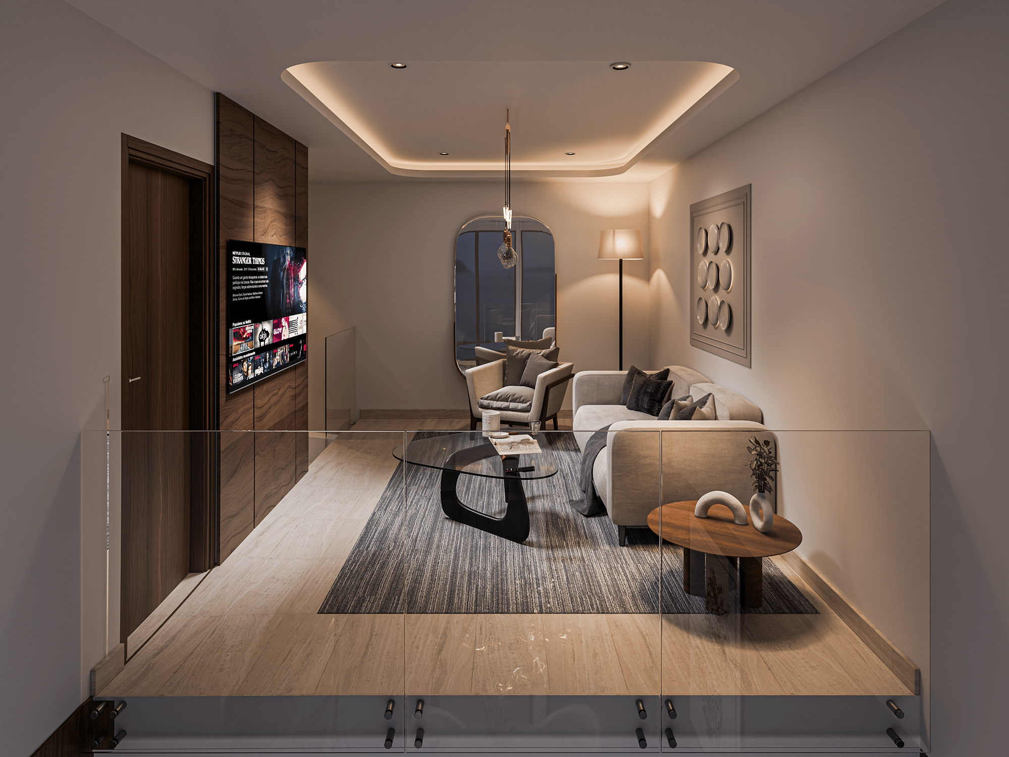 Sala Departamento Tipo B Lomas del Rio