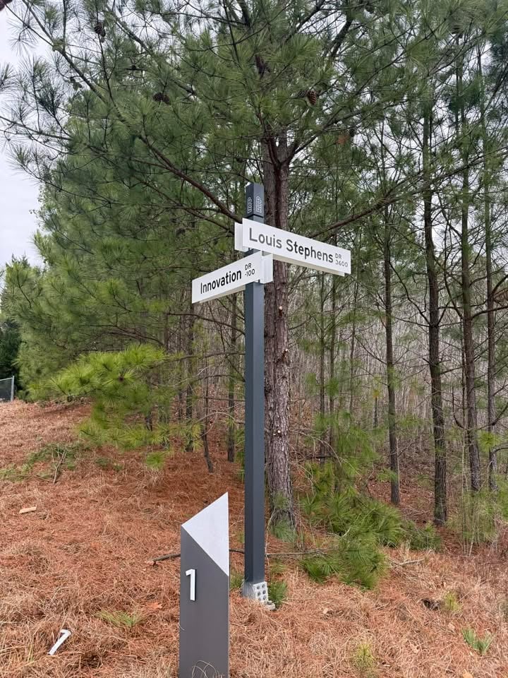 Blank Company Signboard - Silicon Valley