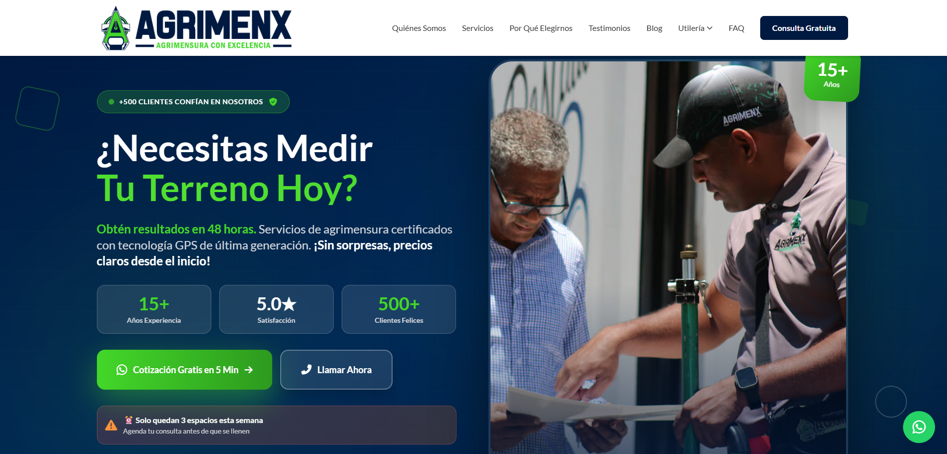 Agrimenx - Servicios de agrimensura profesional