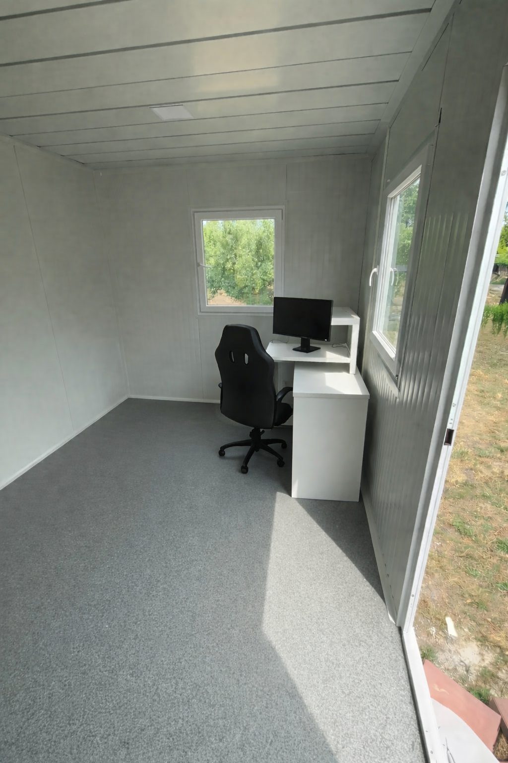 Randare 3D birou modular KitContainer