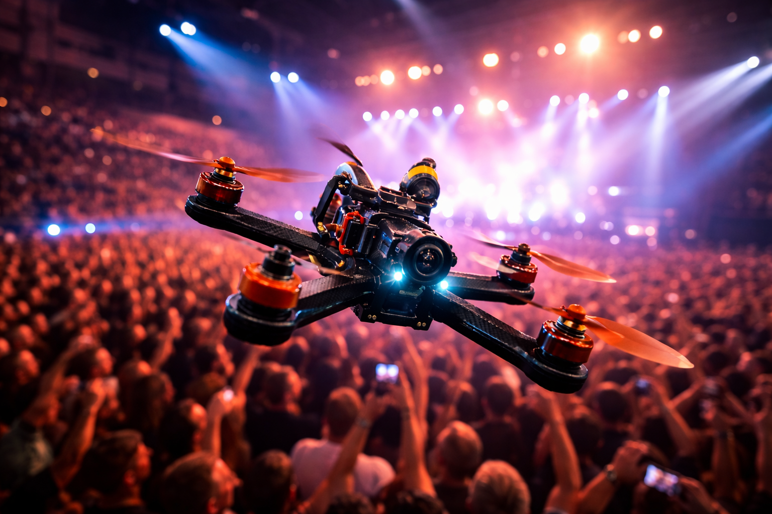 FPV drone cinematography