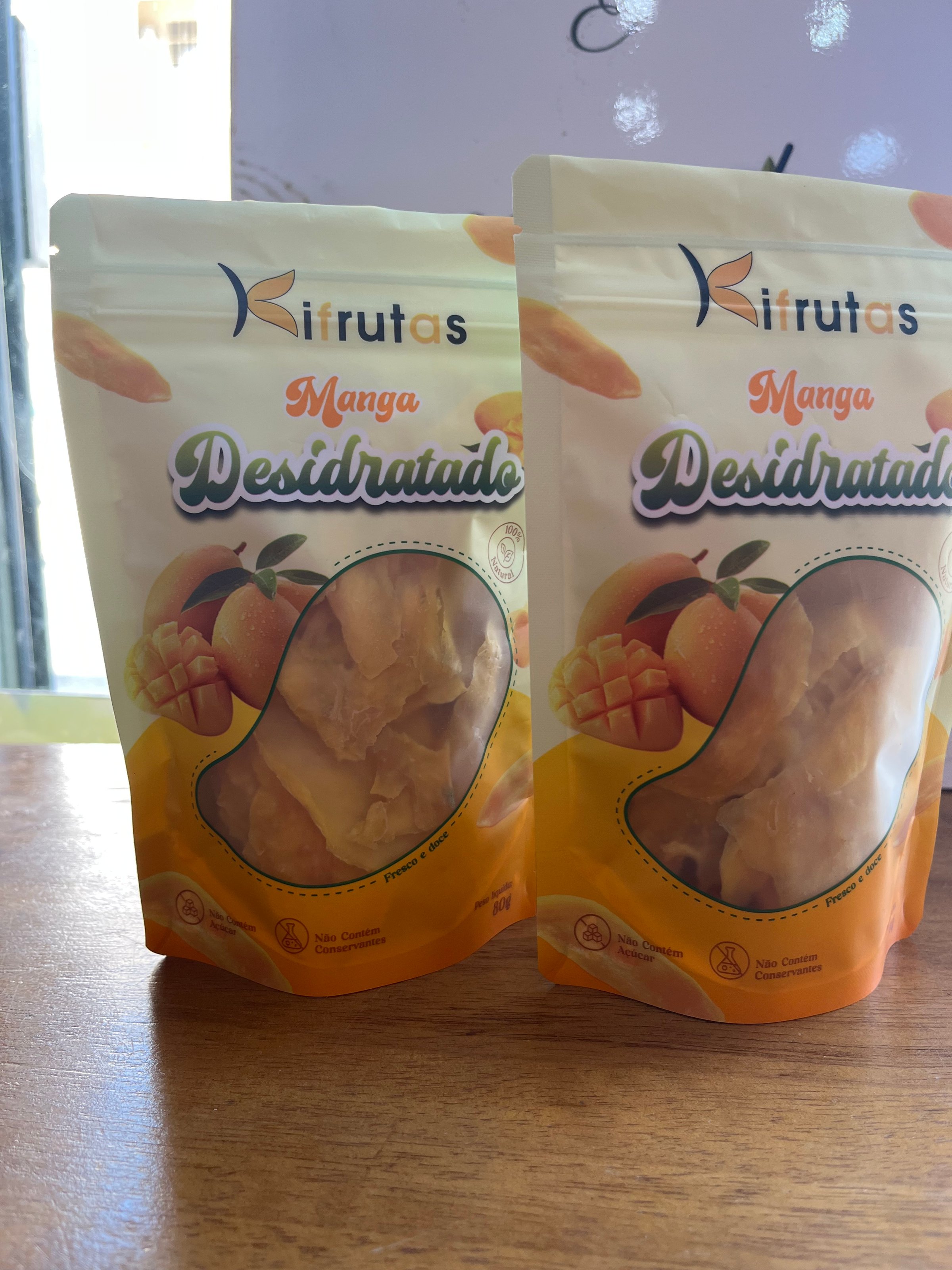 Novas embalagens de frutas desidratadas Kifrutas
