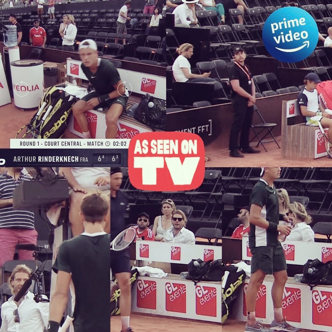 JP at Open Parc Lyon ATP 250 - Meeting pro players