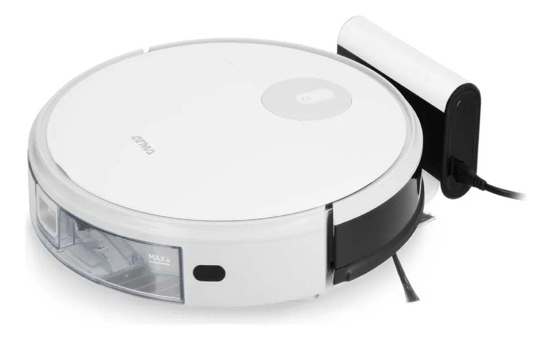 Aspiradora Robot Atma Atar21c1pi - Trapeadora - Anti-choque Color Blanco