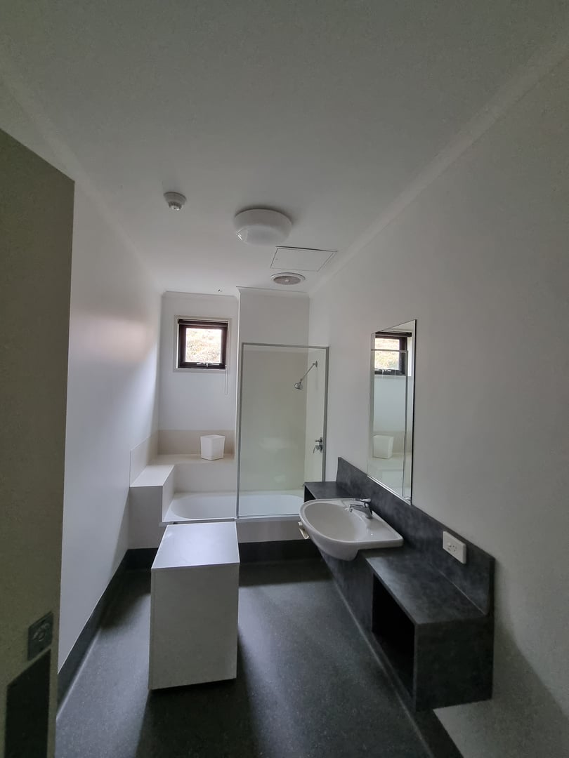 Quality Painting Group high-rise office complex project - detailed commercial coating work