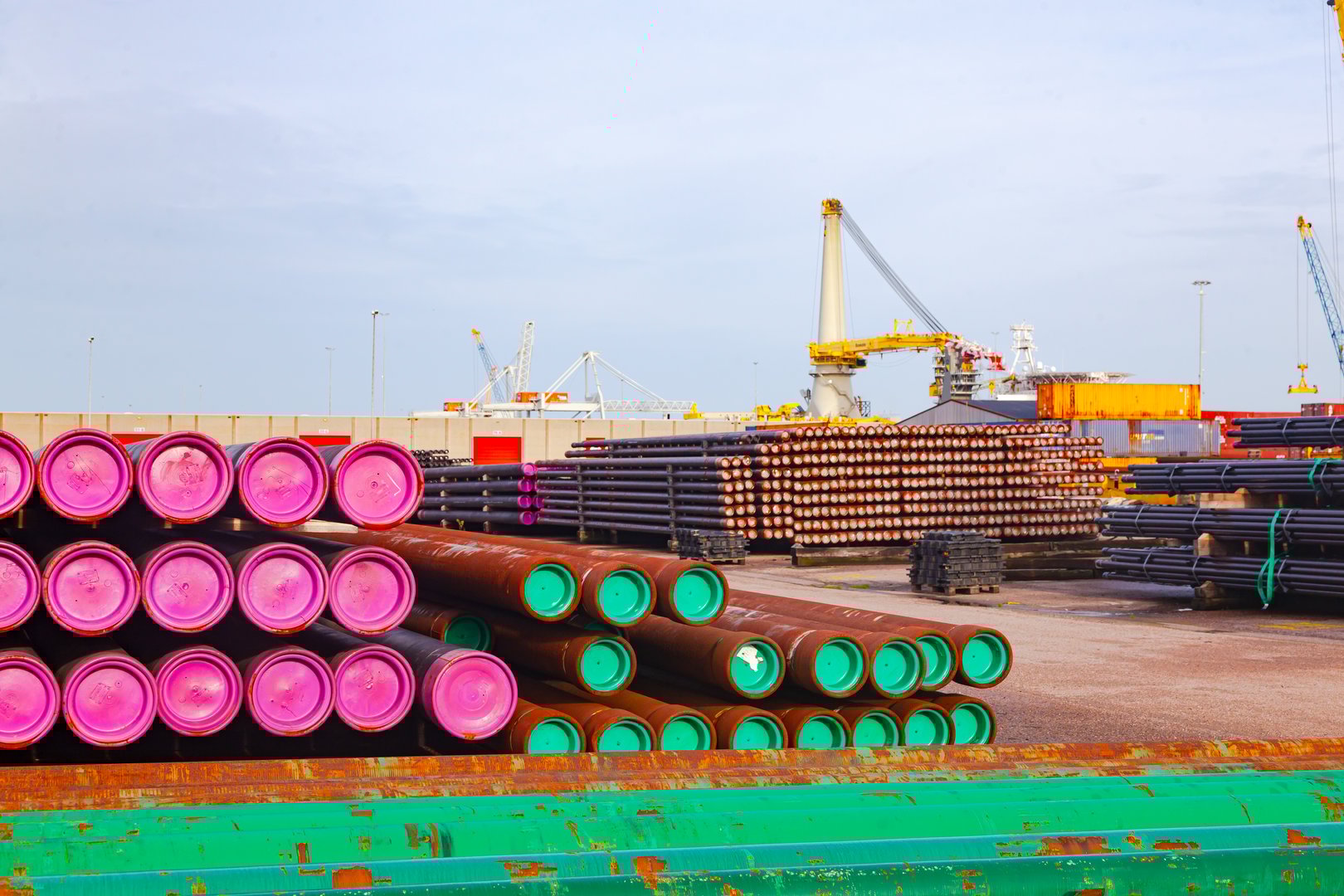 Steel piers foundation repair