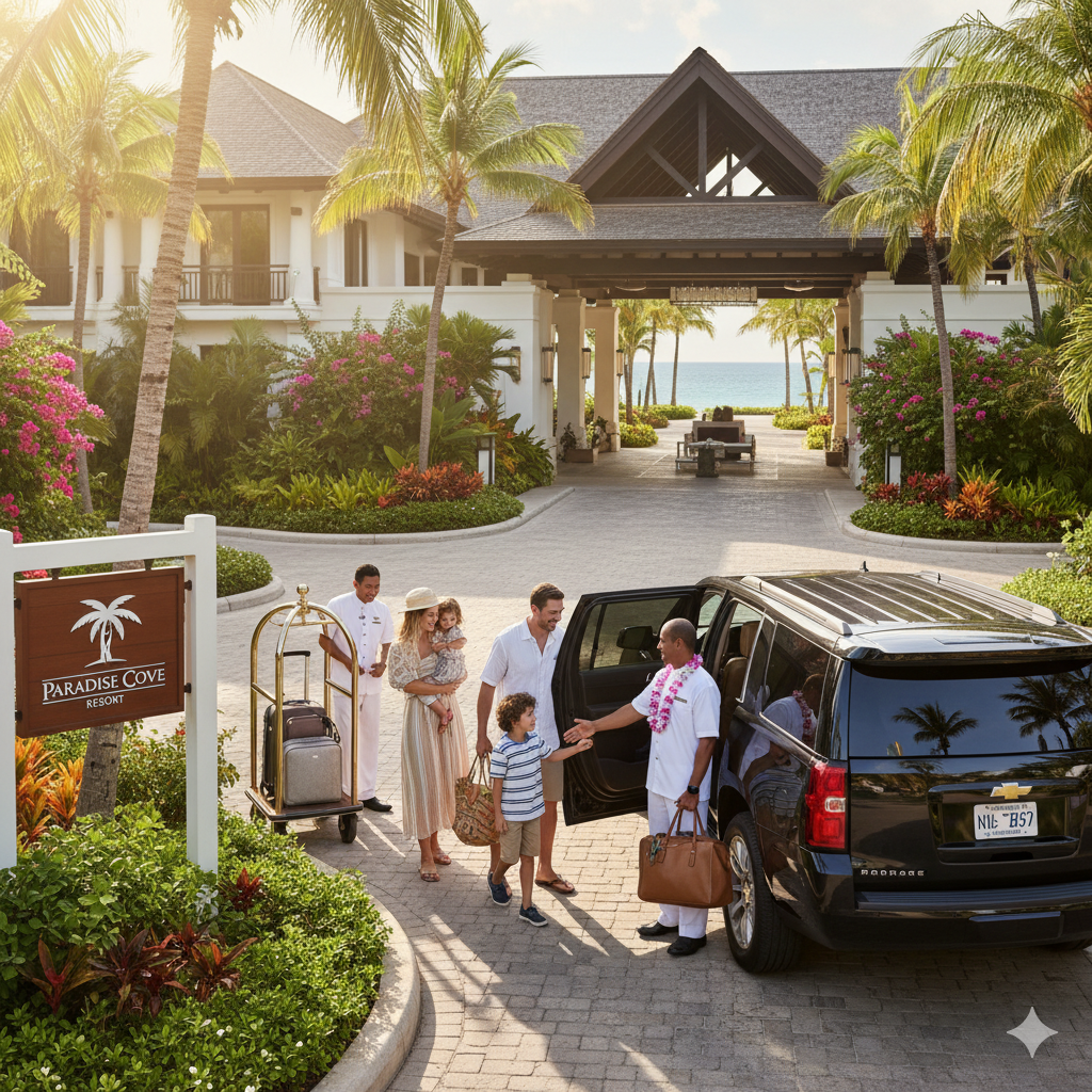 Traslado desde aeropuerto a hotel en la Riviera Maya
