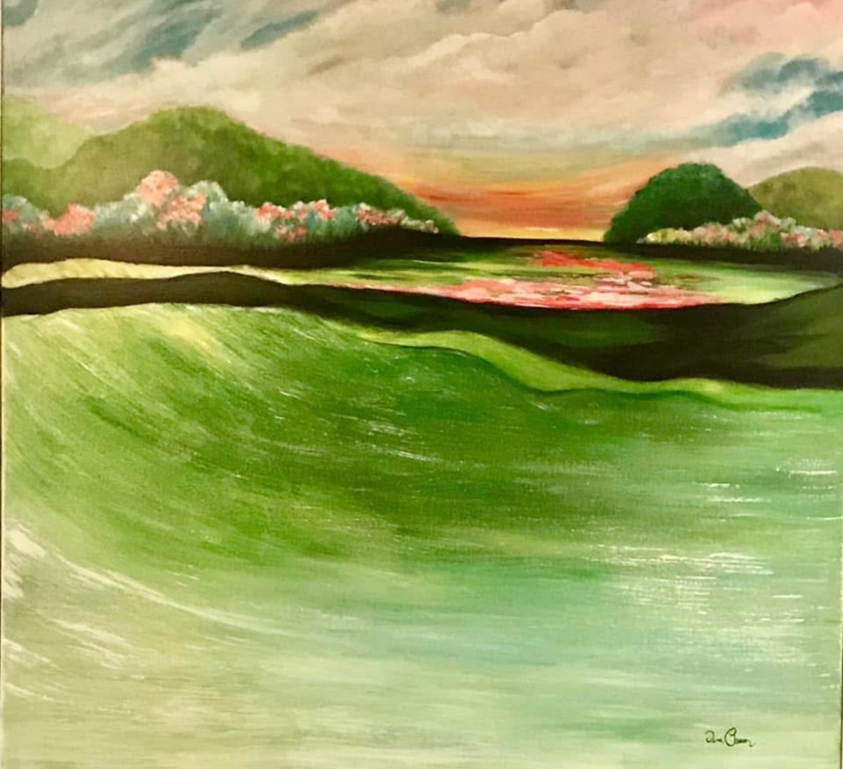 Autumn Splendor artwork by Tina Chason