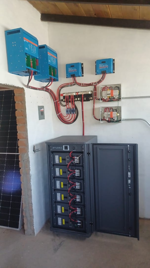 Uploaded solar project image