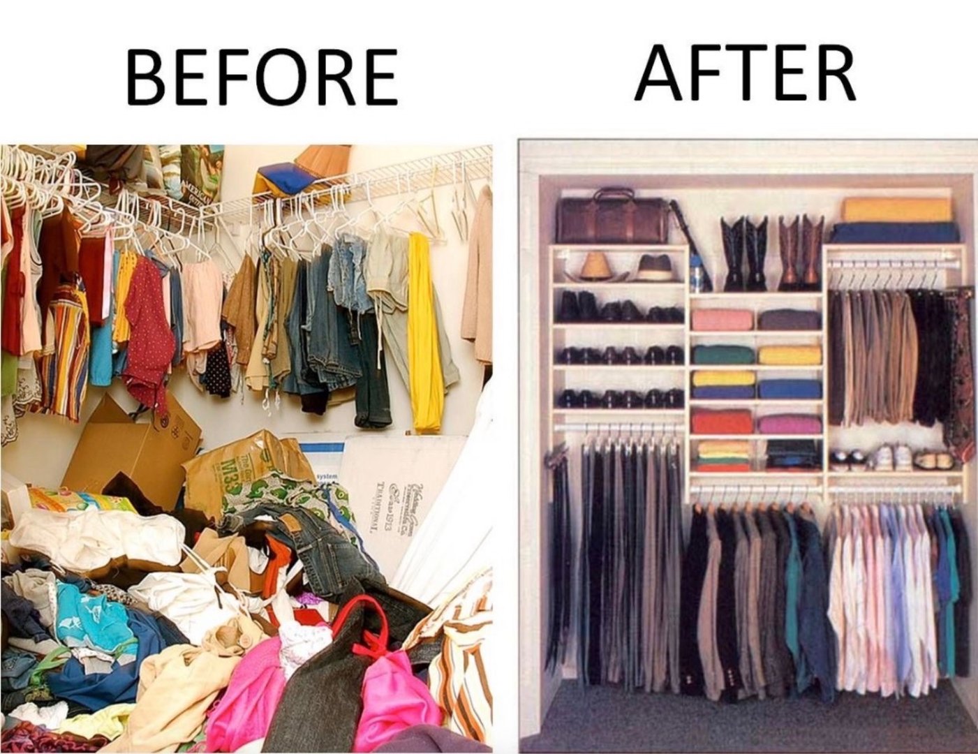 Before and after transformation 5