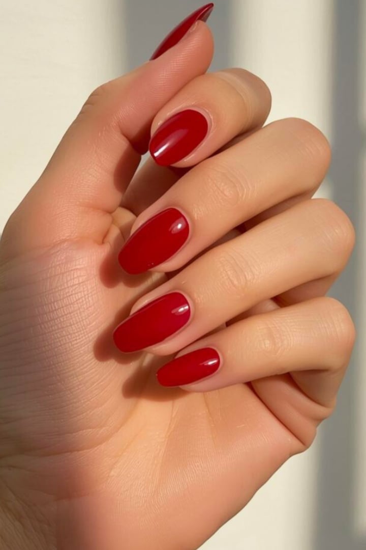 Clean gelnegler close-up